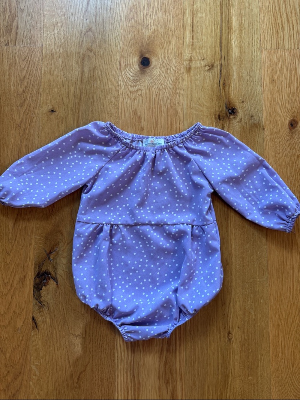 Bailey’s Blossoms Polka Dot Romper